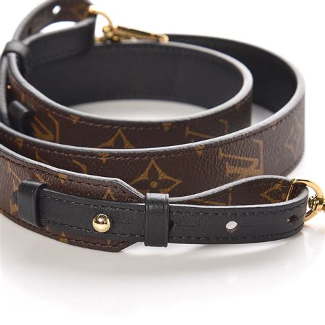 louis vuitton black shoulder strap.